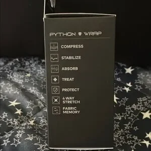 Python | Other | Python Wrap Medium Compression Wrap In Black And White ...